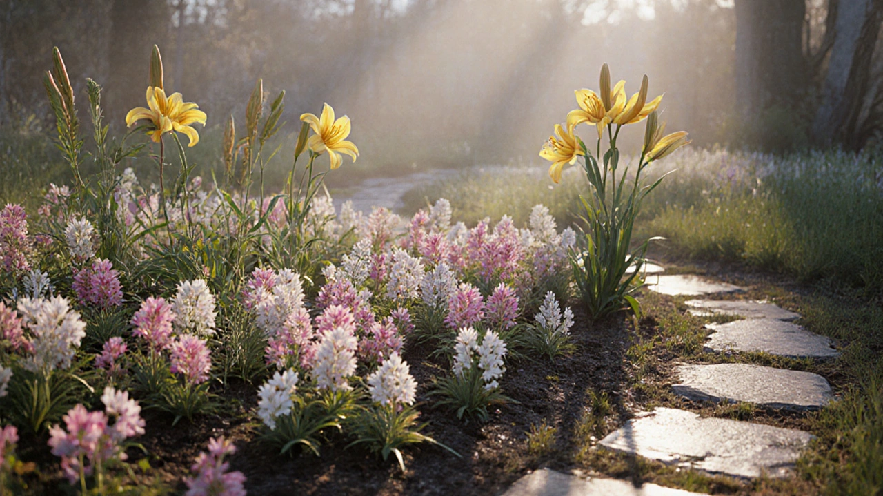 Какие многолетние цветы цветут с весны до осени: лучшие варианты для сада