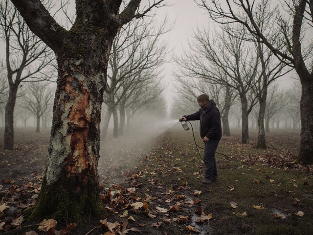 Чем обработать деревья осенью от болезней и вредителей: проверенные способы для Калининграда