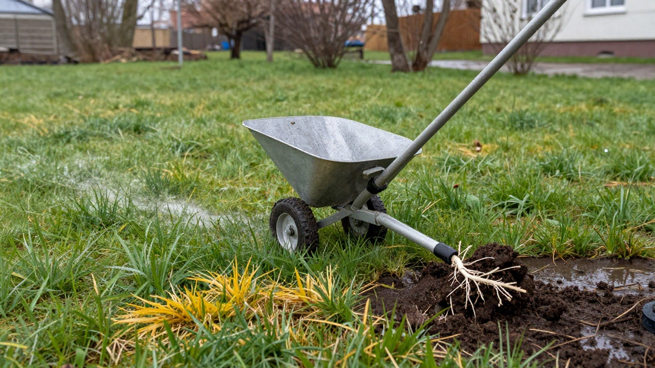 Чем удобрить газон, чтобы он не желтел: лучшие средства и правила подкормки