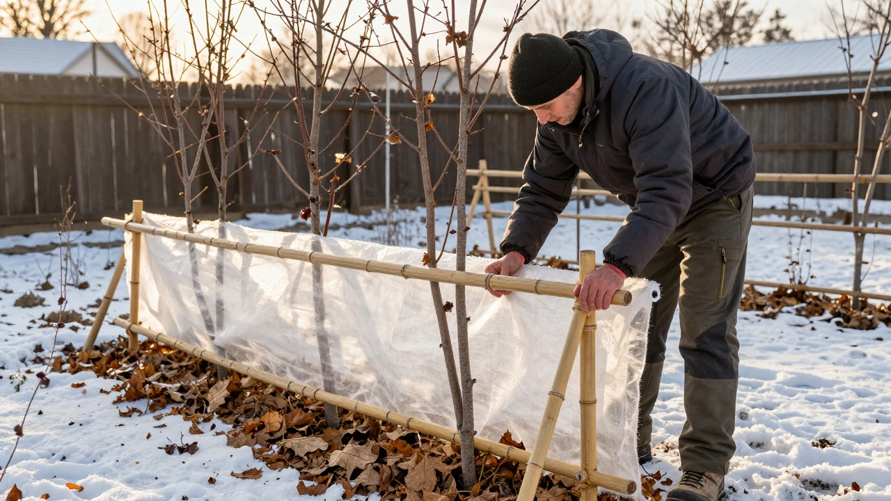 Как укрыть растения от холода: пошаговая инструкция для сада и огорода