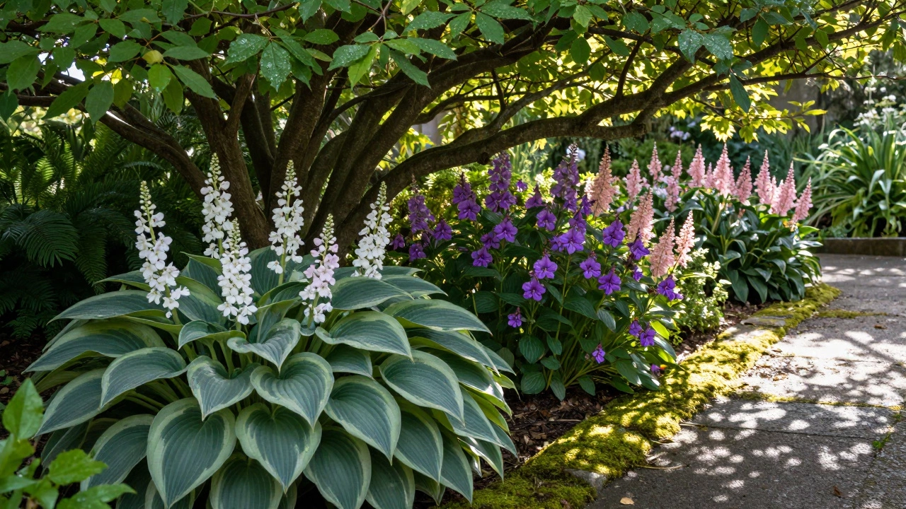 Какие цветы могут расти без солнечного света: лучшие варианты для тенистых участков
