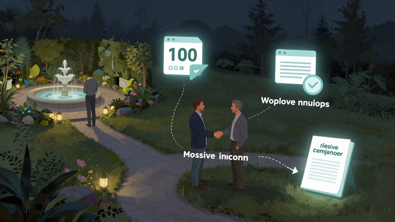 Визуализация источников дохода ландшафтного дизайнера: сад, онлайн-курс, партнерство и шаблонный проект.