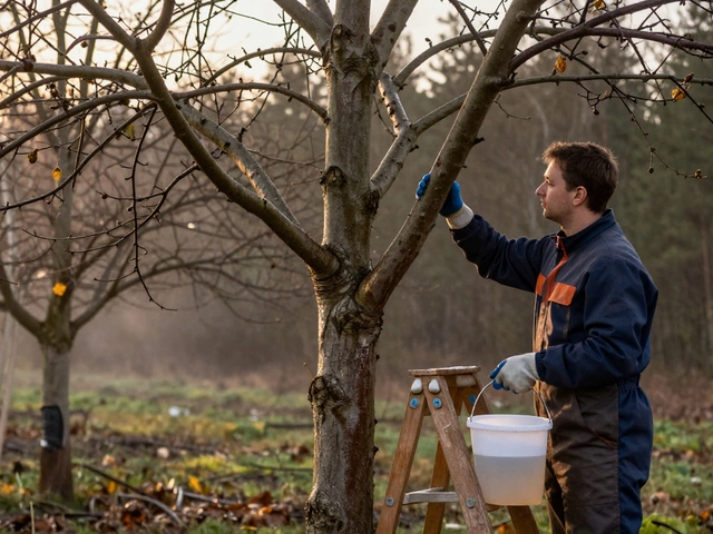 Чем лучше обрабатывать деревья осенью: медный или железный купорос?