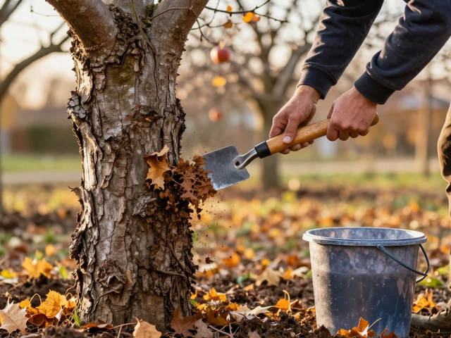 Чем обработать сад осенью в октябре: пошаговая инструкция для здоровых деревьев и кустарников