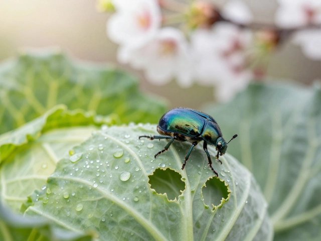 Какие насекомые поедают листья в саду и как с ними бороться