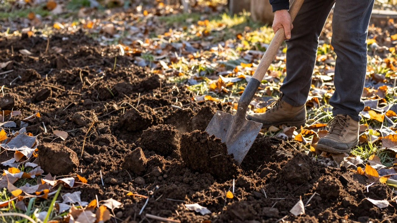 Чем обеззаразить землю на огороде осенью: проверенные способы без химии